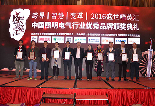 Lepower Shares won the top ten brands of China Outdoor landscape Lighting in 2016