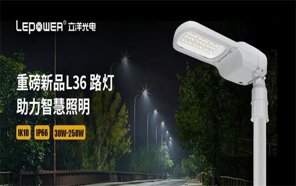 Lepower Optoelectronics I Heavy Duty New Product LED Street Lamp Series L36 Street Lamp, Helping Smart Lighting!